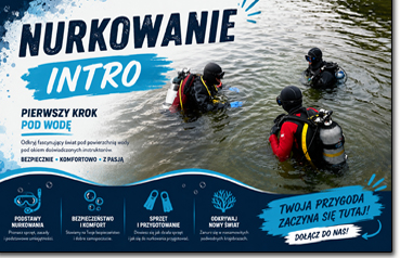 instruktor nurkowania Kołobrzeg, kursy nurkowania Kołobrzeg i Koszalin