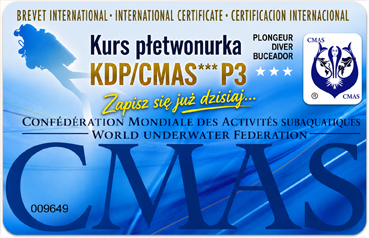 instruktor nurkowania Kołobrzeg, kursy nurkowania KDP/CMAS*** P3 Kołobrzeg i Koszalin